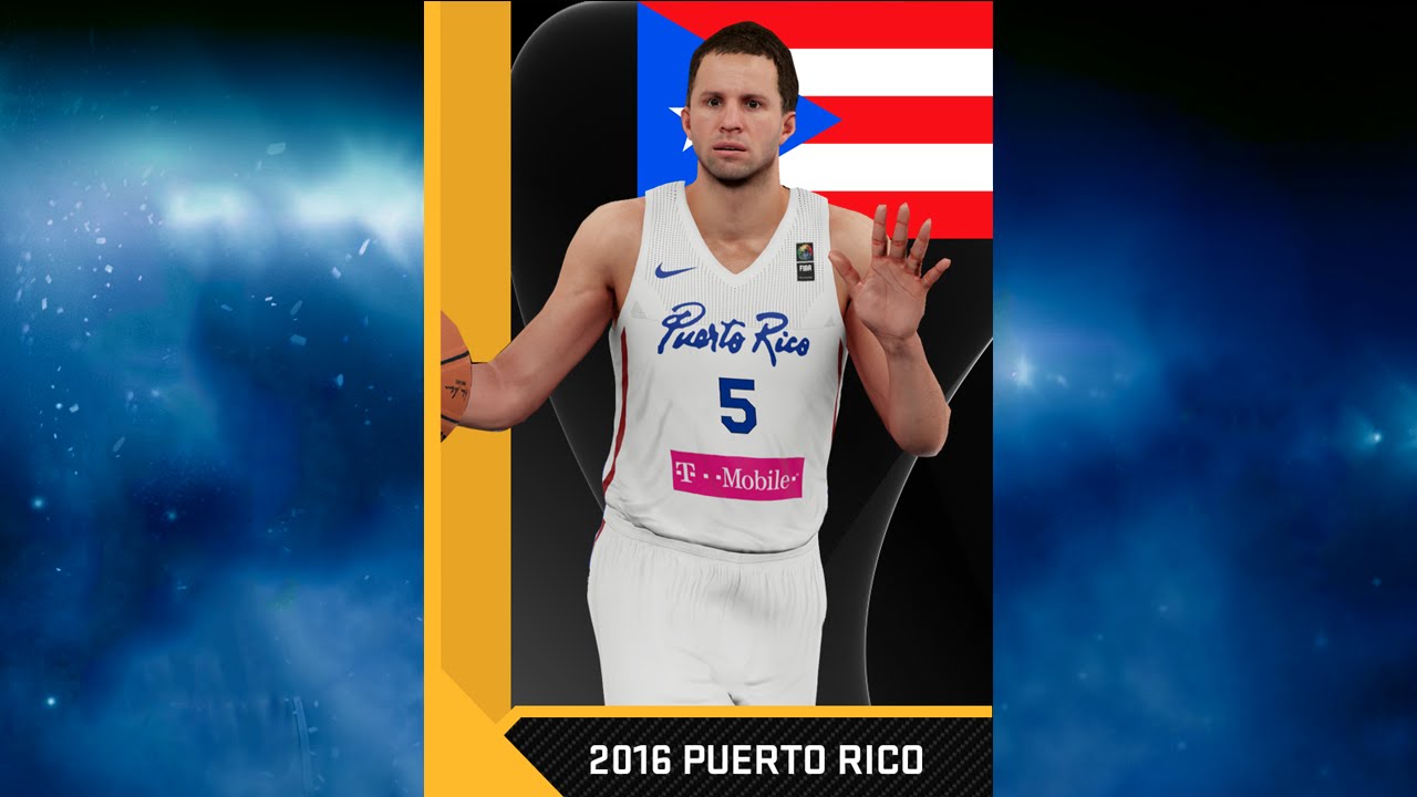 NBA 2K16 2016 Puerto Rico Olympic 
