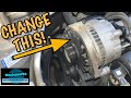 how to remove or replace an alternator 3800 series 2 (EP 86) 1996 to 1999