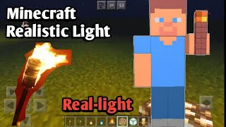 Mcpe|REAL LIGHT |real light when you hold|Addons |1.14 1.15 1.16 PH screenshot 3