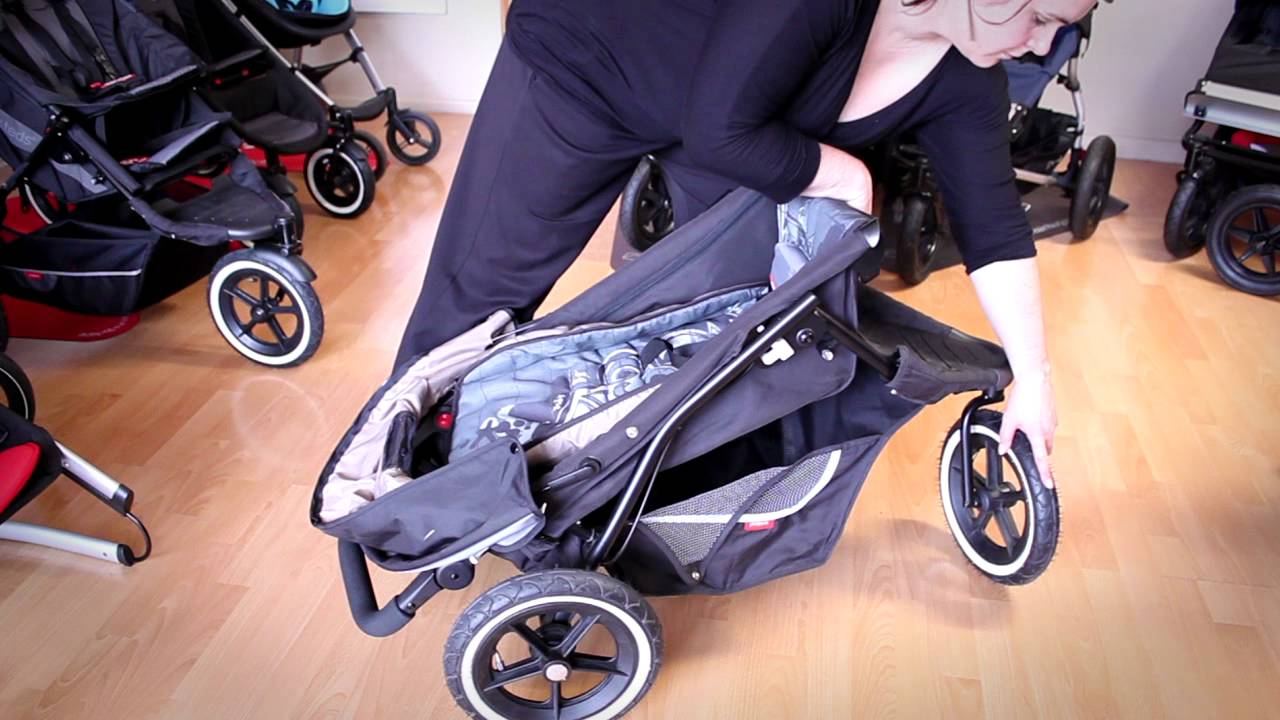 how to fold a stroller
