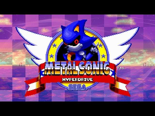 Metal Sonic Hyperdrive Rebooted Sega Genesis Game -  Hong Kong