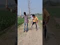 The boy made a fool of himself by wearing fake legs