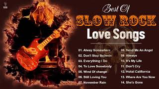 Scorpions, Aerosmith, Bon Jovi, U2, Ledzeppelin - Best Slow Rock Ballads 80s, 90s