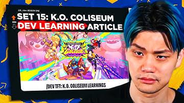 My Honest Thoughts on Set 15 (+K.O. Coliseum Dev Learnings Article)