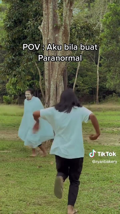 Ryan bakery menganjing team paranormal 🤣 #tiktok #shorts #ryanbakery #paranormal #hantu #lawak