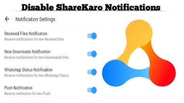 How to Disable Notifications on ShareKaro app | Notification Settings on ShareKaro | Techno Logic