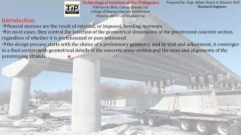 5 Part 3 Introduction to Flexural Design of Prestressed Concrete Elements | RCD versus PCD