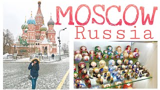 MOSCOW Russia in Winter  | Musim Salju di Moskow Rusia