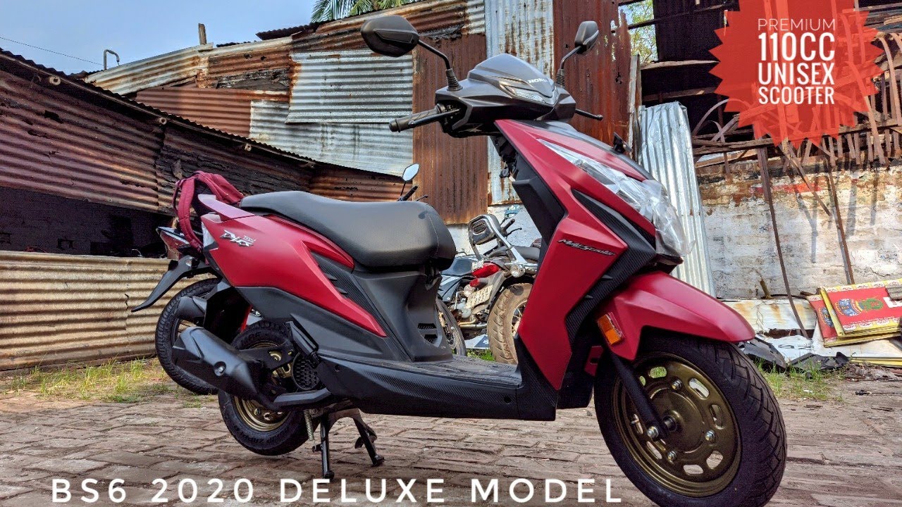 New Honda Dio Dlx Bs6 2020 12 14 Changes Sound Detailed