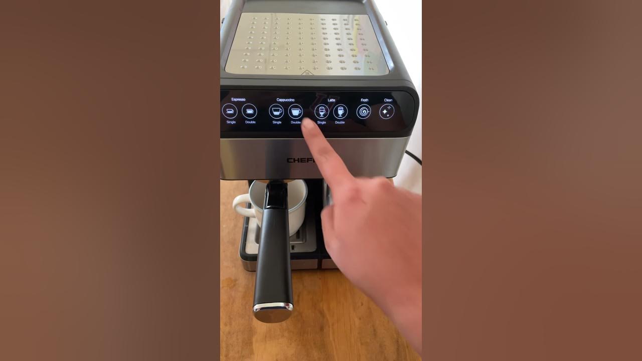 CHEFMAN ESPRESSO MACHINE + YouTube