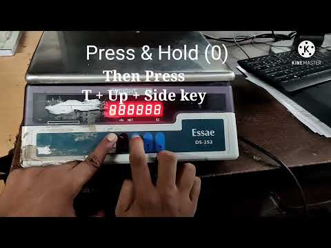 Essae DS-252 Weight Machine Calibration in Hindi | Weighing Scale Calibration