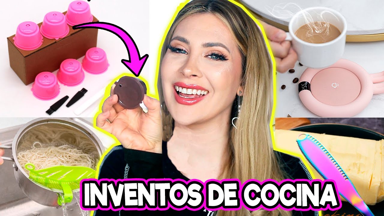 PROBANDO LOS INVENTOS DE COCINA MÁS RAROS... el descubrimiento de mi vida! HAUL DE ALIEXPRESS