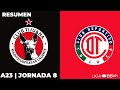 Club Tijuana Toluca goals and highlights