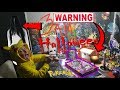 DO NOT OPEN POKEMON CARDS AT 3AM! HALLOWEEN OVERNIGHT CHALLENGE! WARNING! SCARY! PAULA IS BACK!