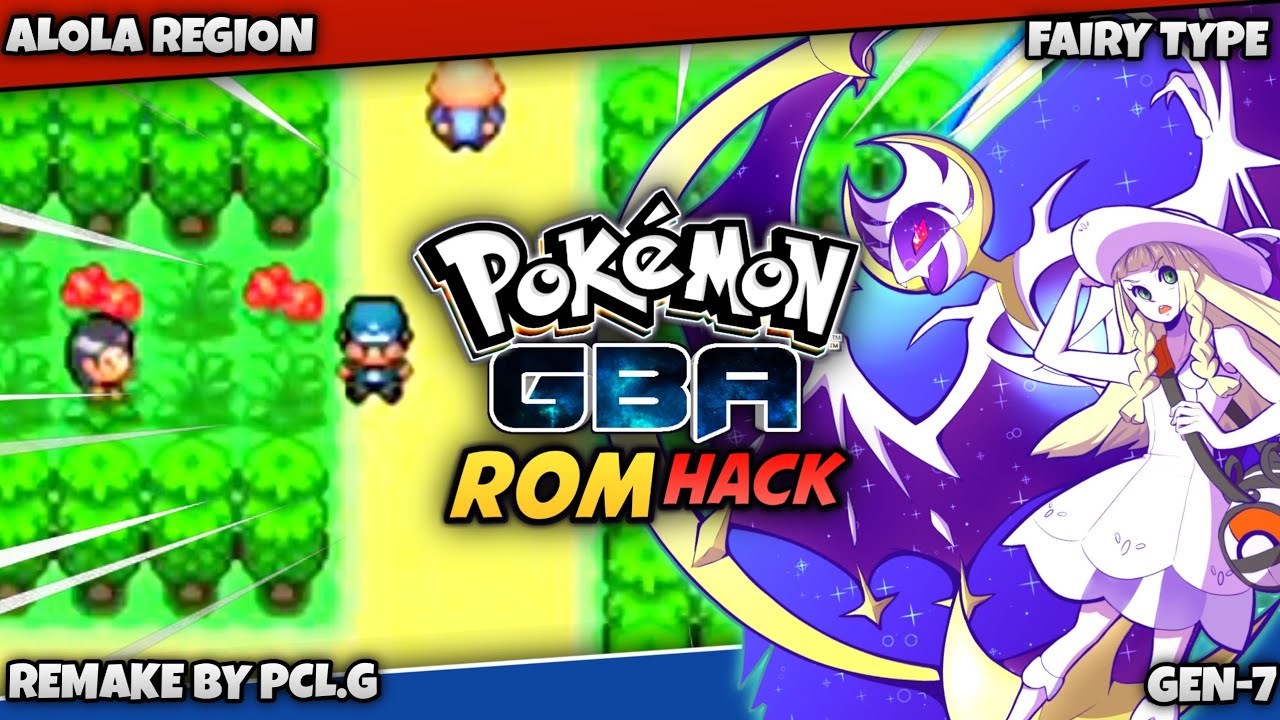 ALOLA NO GBA EM PORTUGUÊS! - Pokemon Ultra Sol [Hack Rom] GBA 