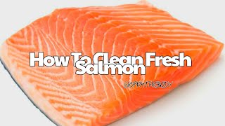 DID U KNOW THIS??? HOW TO CLEAN SALMON #Descalingsalmon #howtodescalesalmon