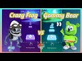 Tiles hop  crazy frog  axel f vs the gammy bear v gamer