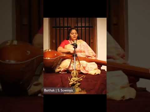 Raga Gauri Manohari by S. Sowmya #shorts #GauriManohari