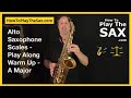 A Major Scale Alto Saxophone | Saxophone Lessons