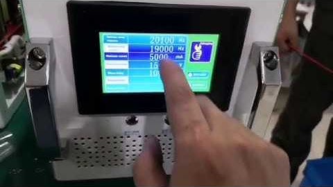 SANDI Ultrasonic Generator Tracking Frequency Instructions