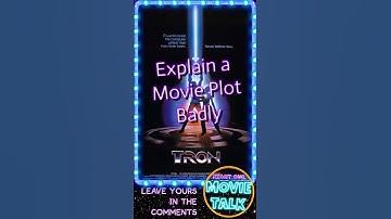 Explain a Movie Badly: TRON (1982) #shorts