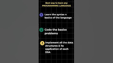 Learn Any Programming Language #interview #datastructures