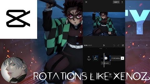 Smooth Capcut Rotations Like XENOZ | capcut editing tutorial