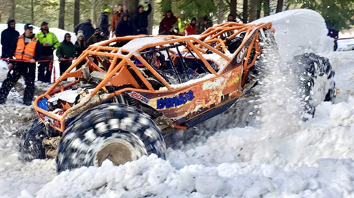 ROCK BOUNCERS GO SNOW RACING at Insanity Fab Winter Challenge 2022