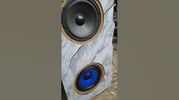 Subwoofer 🔥 #audioamplifier #diyelectronics #tpa3116d2 #bass #diy #aspirecreators