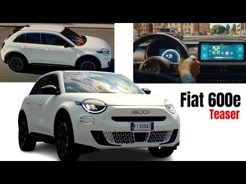 2024 Fiat 600e EV Teaser