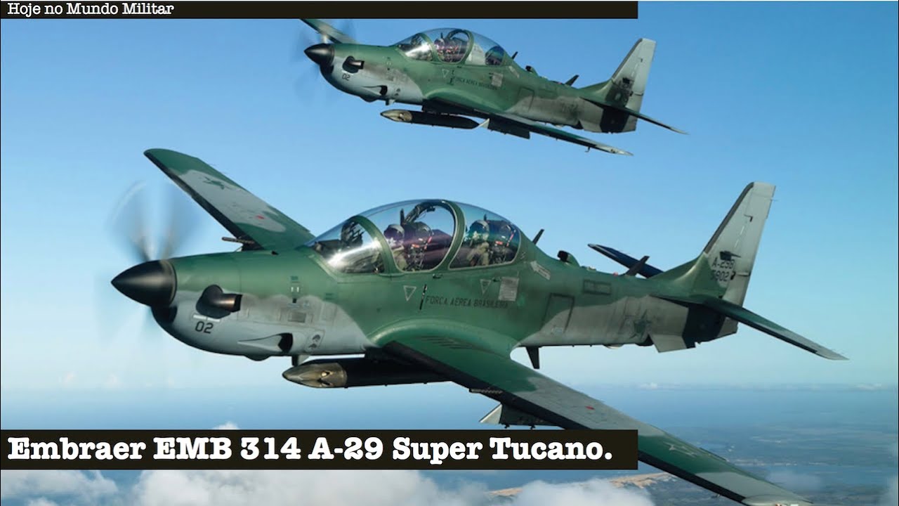 Armas Nacionais: Embraer A-29B Super Tucano