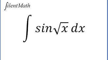 Integral of sin(sqrt(x))