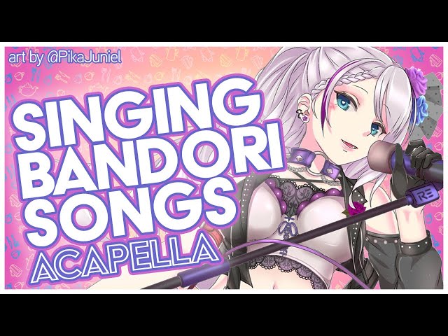 【KARAOKE】1st Acapella Karaoke! Singing BanG Dream Songs【hololiveID 2nd generation】のサムネイル