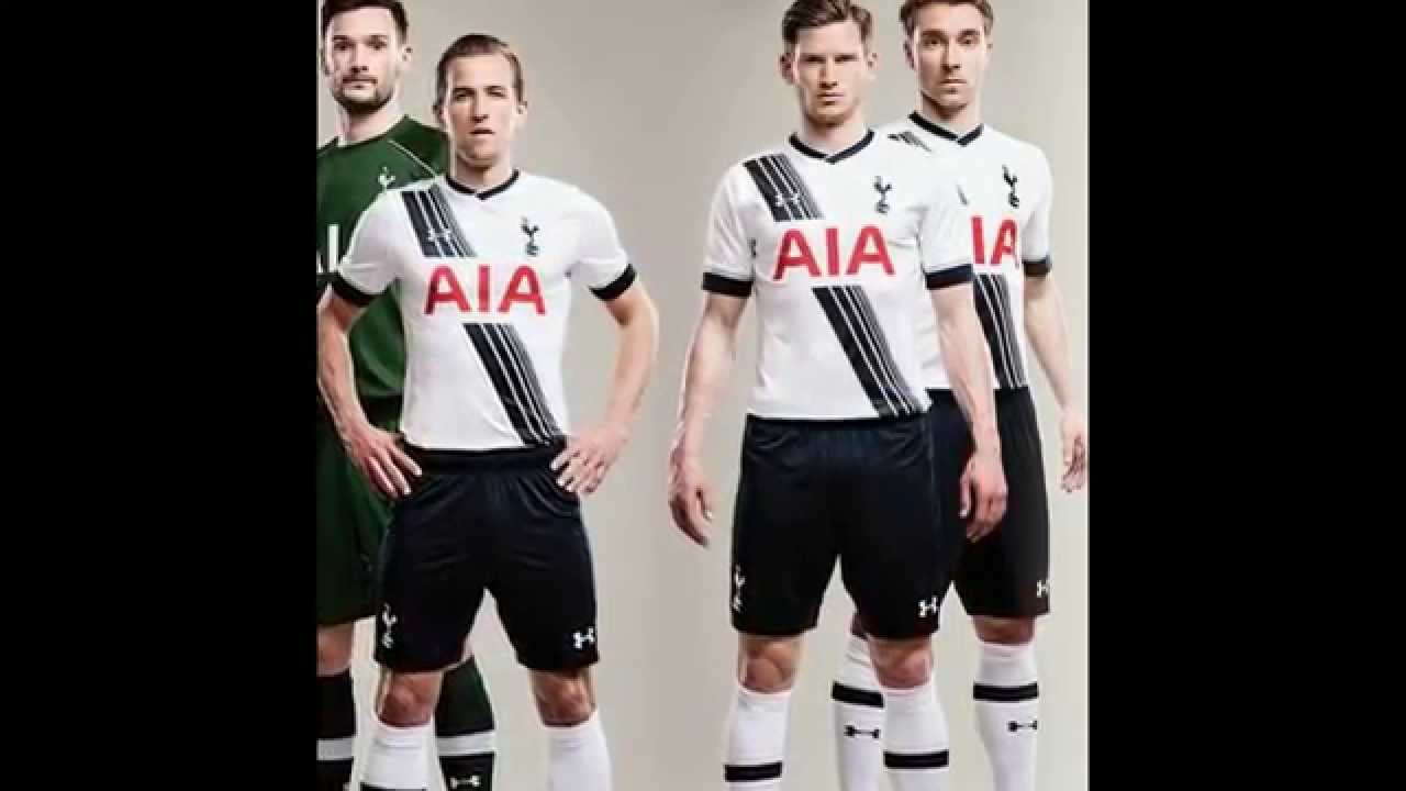 Under Armour | Nueva Camiseta Tottenham Hotspur 2015-2016 - YouTube