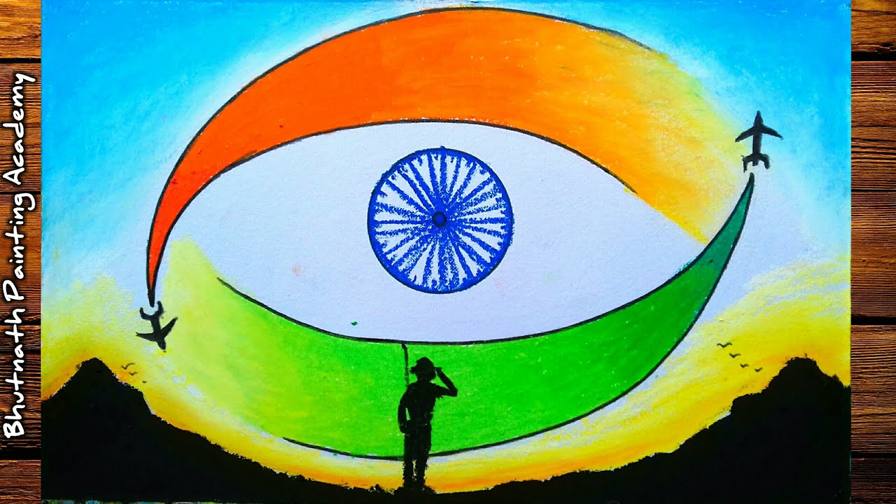 republic day drawing competition pictures easy||how to draw ...