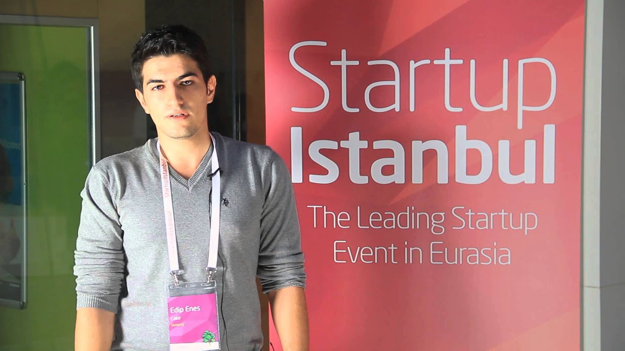 Startup Istanbul 2015 - Edip Enes Cakir (Founder of Simenty) Interview