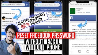 Reset Facebook Password Without Email and Phone Number | Recover Facebook Password | English | 2023