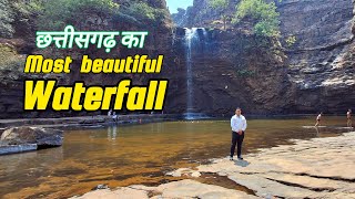 most beautiful waterfall in Chhattisgarh! 🌿Tirathgarh Full Tour