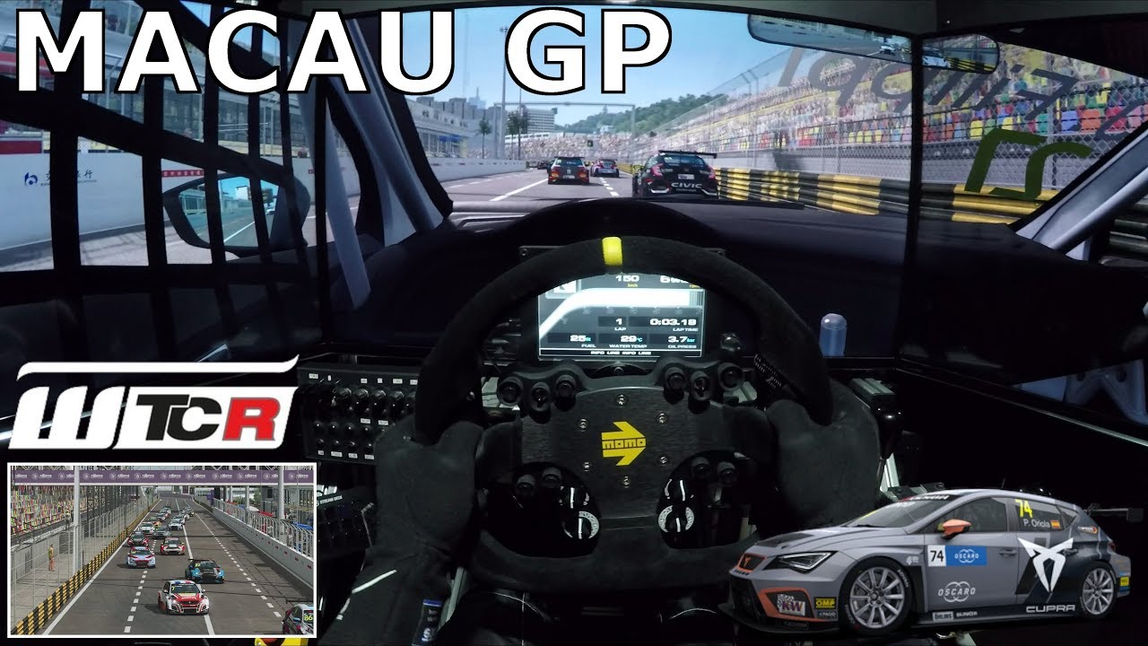 Macau onboard wtcr seat leon cupra tcr triple screen raceroom