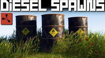 Locations of Every Diesel Barrel Spawn in Rust