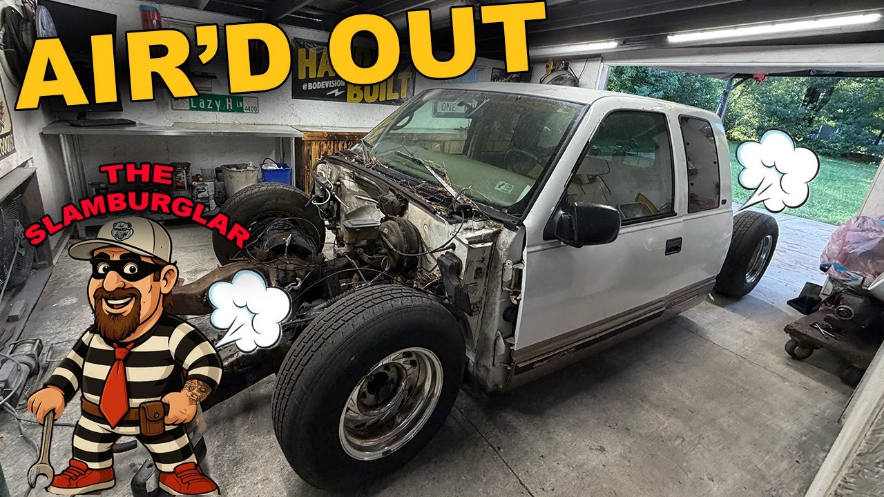 Chevy Slay Ride How We Slammed This OBS Chevy on Air Ride in One Weekend! - YouTube