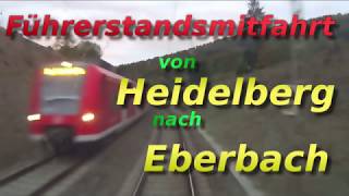 Führerstandsmitfahrt | Heidelberg-Eberbach