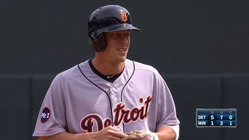 DET@MIN: Adduci plates two with a double to left