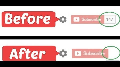 How To Hide Subscriber Count On Youtube [Hindi/Urdu]