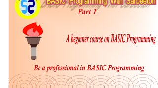 BASIC programming language for beginners