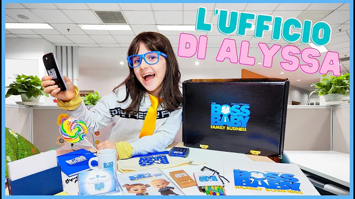 L'ufficio di "Alyssa Boss"  Baby Boss 2 Unboxing!