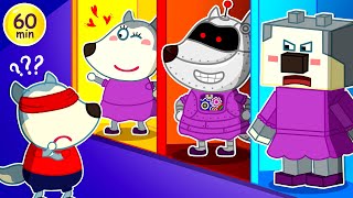 Wolfoo, Don't Choose the Wrong Mommy 😁- Wolfoo Funny Stories for Kids 👶 @CuteWolfVideos