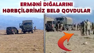 LAÇINDA İGİDLƏRİMİZ ERMƏNİLƏRİ İTİ QOVAN KİMİ QOVDU...