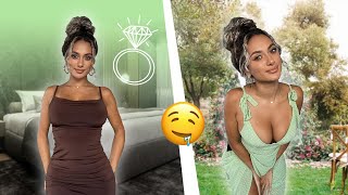 *Hot* Wedding Dress Guest Try On - For Big 🍒 || Toni Camille