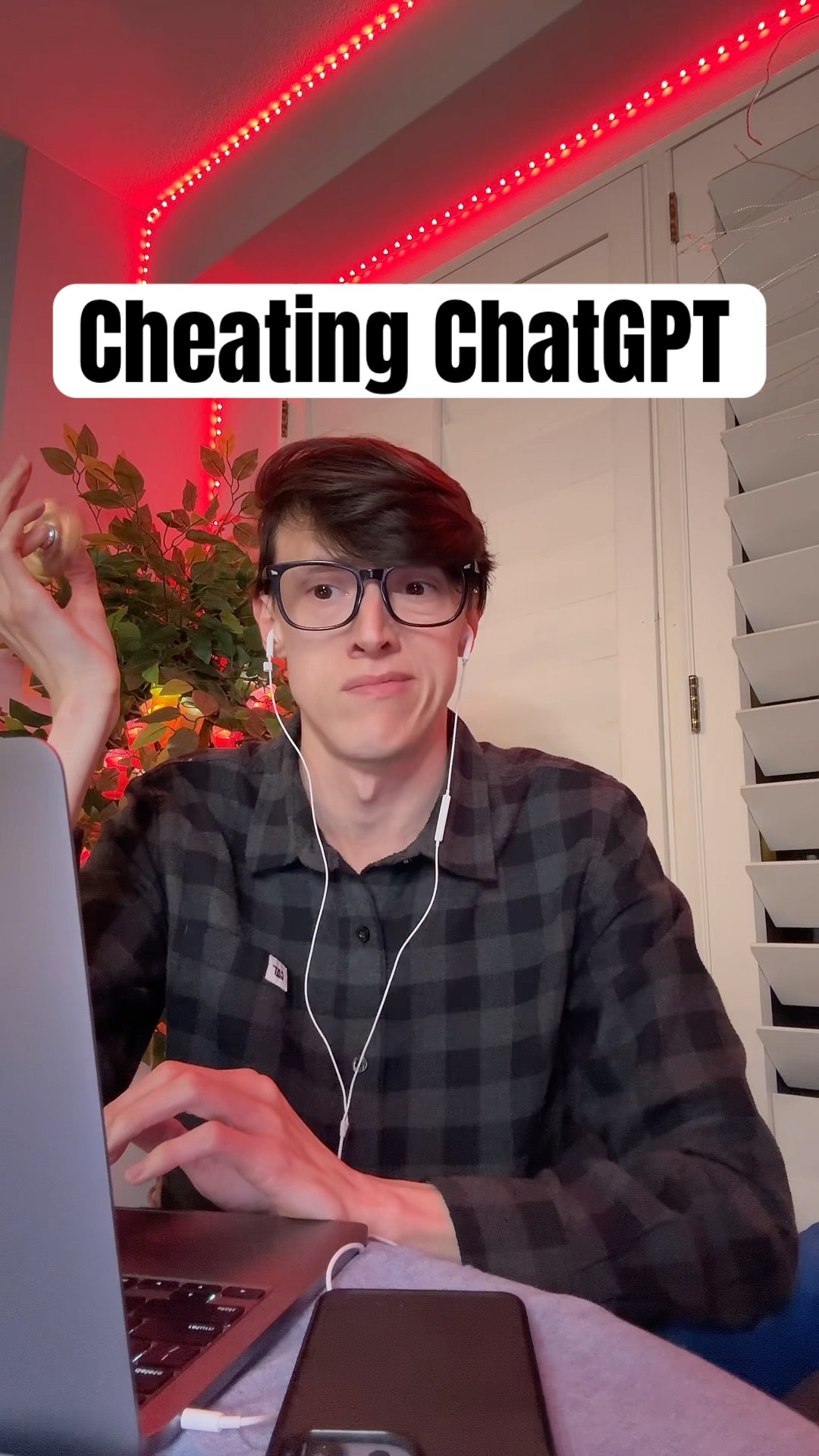 When You Stop Using ChatGPT To Cheat #TheManniiShow.com/series